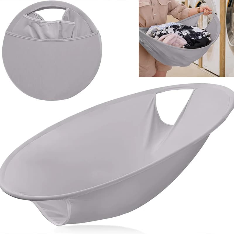 Foldable Waist Basket Start of page Foldable Basket Wallet for Duck Dresses Save Spacious Home Laundry Organization