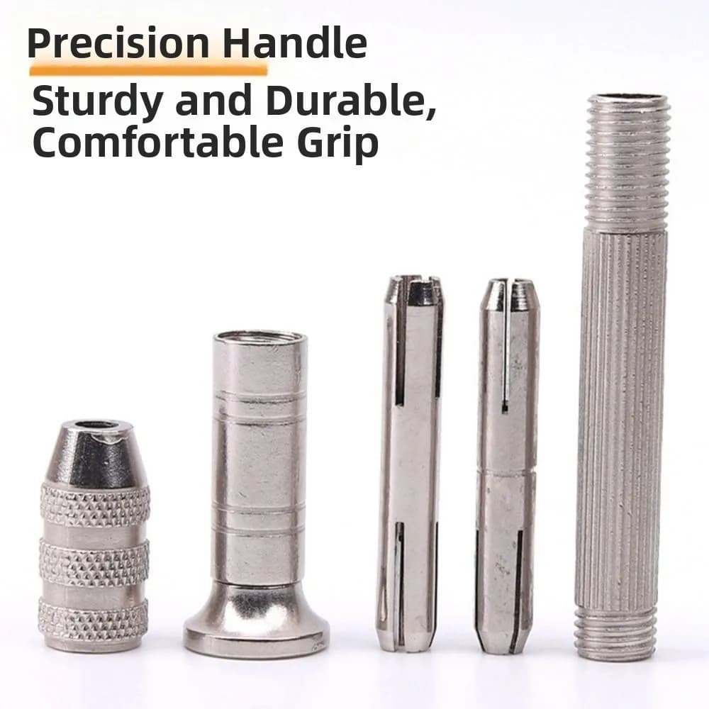 Set di puntali per cucire in pelle multifunzionale Kit di strumenti professionali per la riparazione di scarpe sostituibili Filo di nylon artigianale fai-da-te