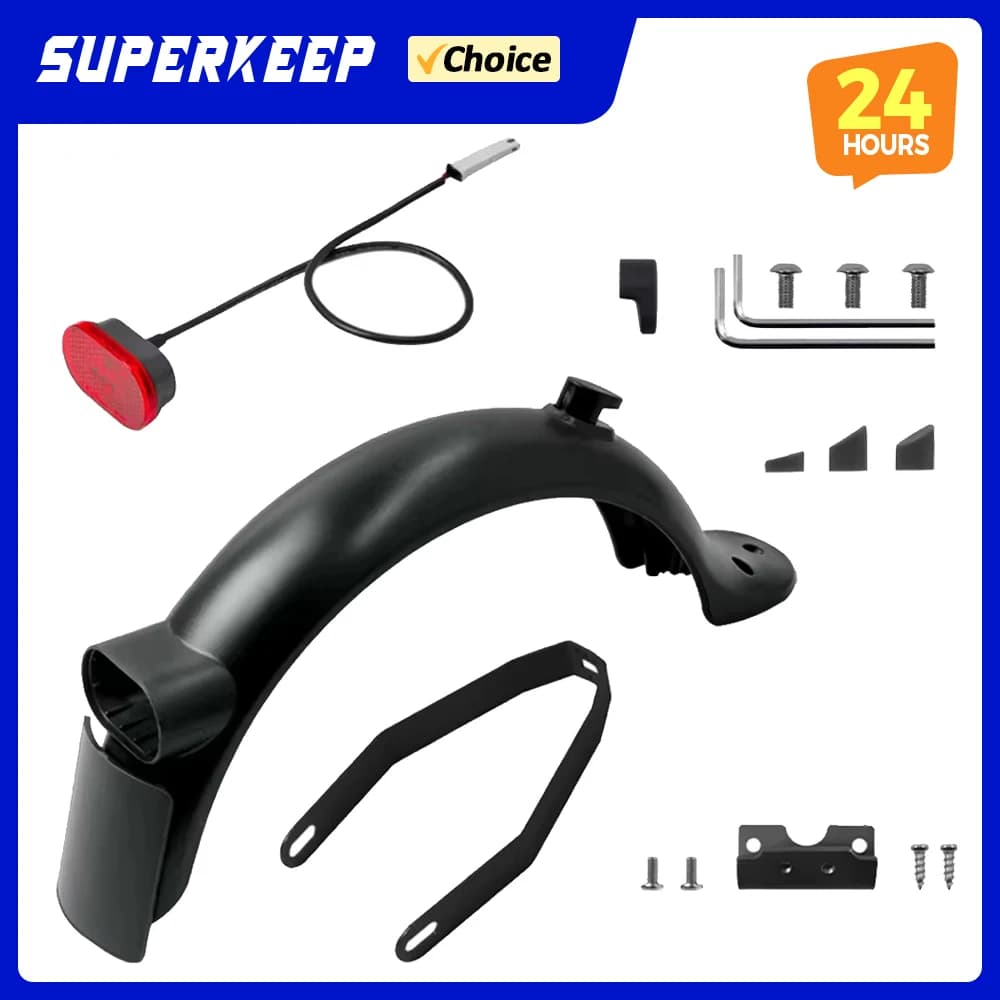 Aggiornato Scooter Elettrico Parafango Posteriore Parafango Freno Fanale Posteriore Parti per Xiaomi M365 Pro 2 1S Accessori di Ricambio