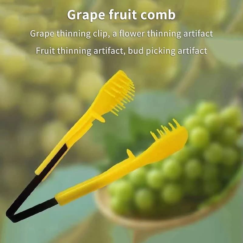 Efficace strumento per diradare l'uva: potatrice manuale da 6,69 pollici per uso in fattoria di frutta e giardino