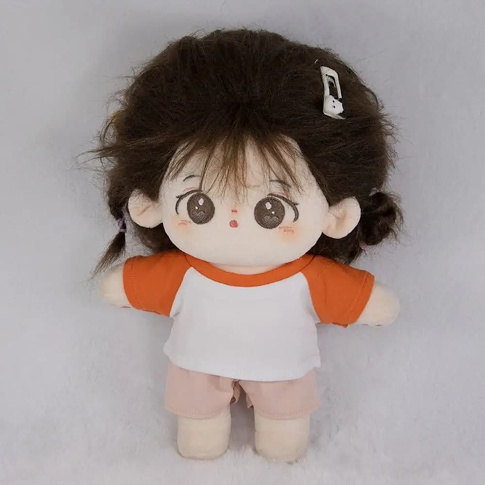 10 Colors Idol Outfit Accessories T-shirt Mini Clothes 10cm Clothes Catoon Tops