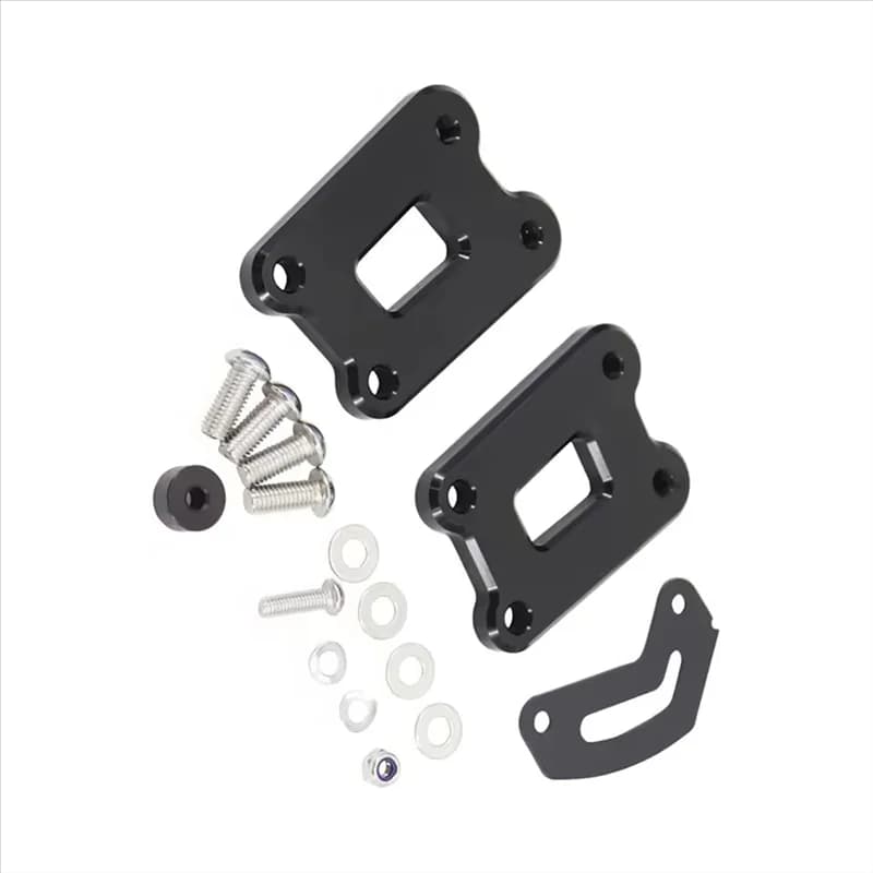 Nuovi Accessori Moto Per MT09 FZ09 MT-09 MT 09 Pedale Posteriore Kit di Abbassamento EVO Passeggero Pedane Kit di Supporto