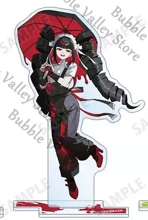 Anime Genuine Danganronpa Yasuhiro Taeko Cosplay Oil Paint Acrylic Figure Stand Cartoon Standing Sign Desktop Ornament Gift