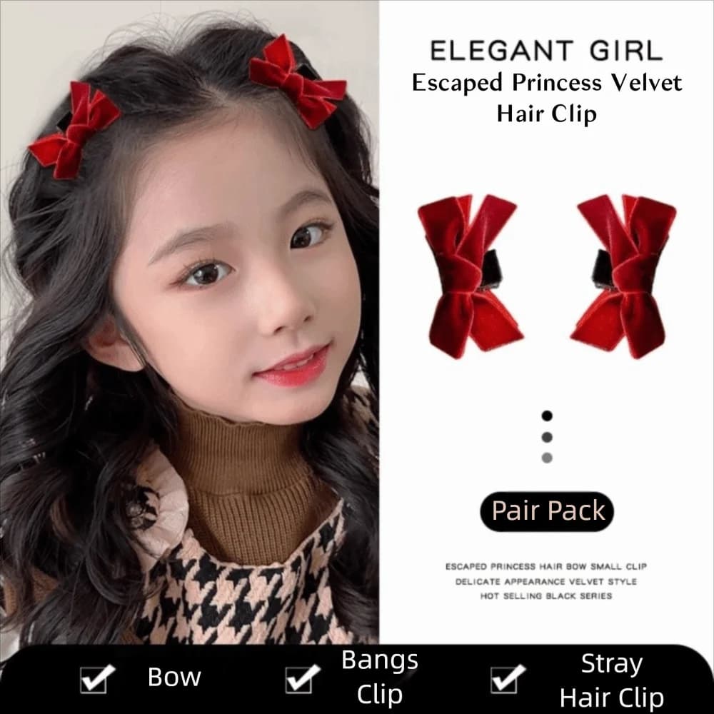 New Red Antique Chinese Style Hair Clip Tassel Traditional Retro Hanfu Accessories Girl Wig Tassel Holiday Gift