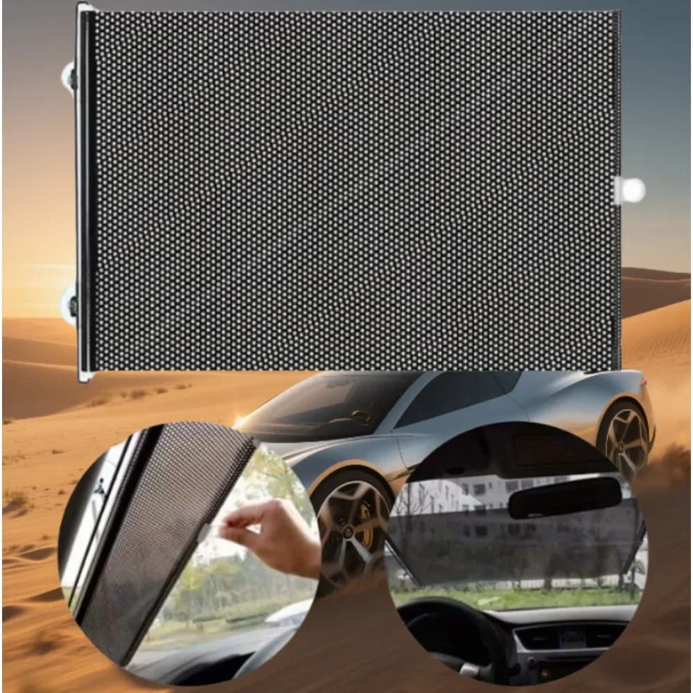 Manicotto retrattile per protezione parasole per parabrezza auto, tenda isolante anti UV per finestrini anteriori e posteriori, accessori per auto