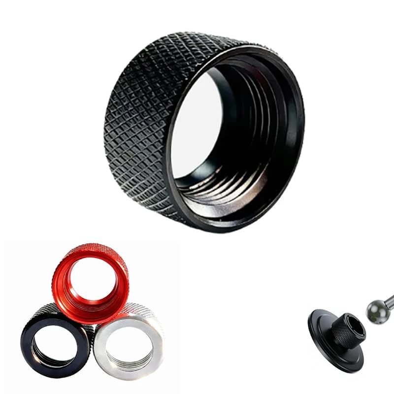17mm Ball Head Tightening Nut Replacement Part for Phone Holder Mounts Car Desktop Stand Aluminum Alloy Fastener