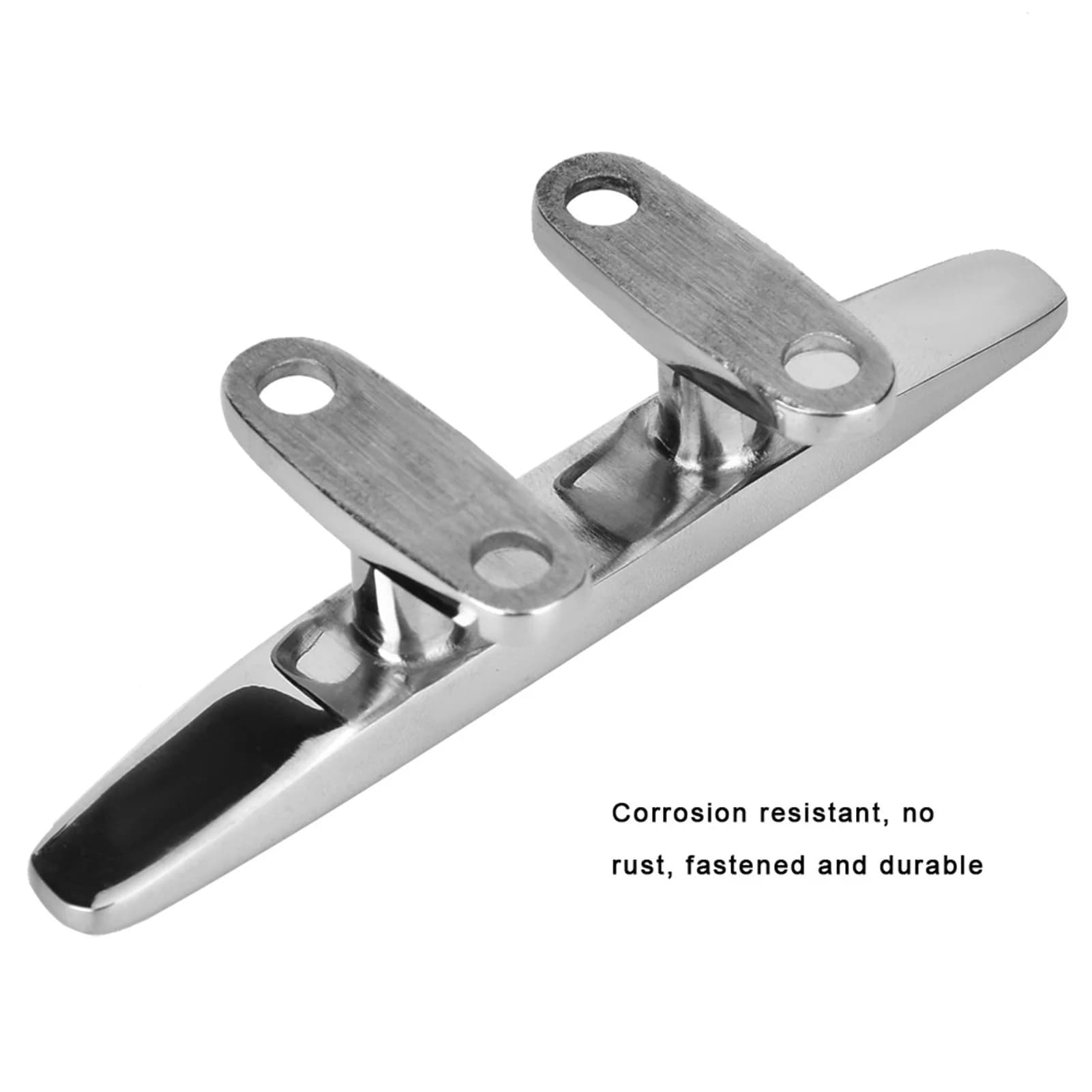 Stainless Steel Boat Cleat Mirror Polished Boat Light Accessory Base Cleat Marine Rope Base
