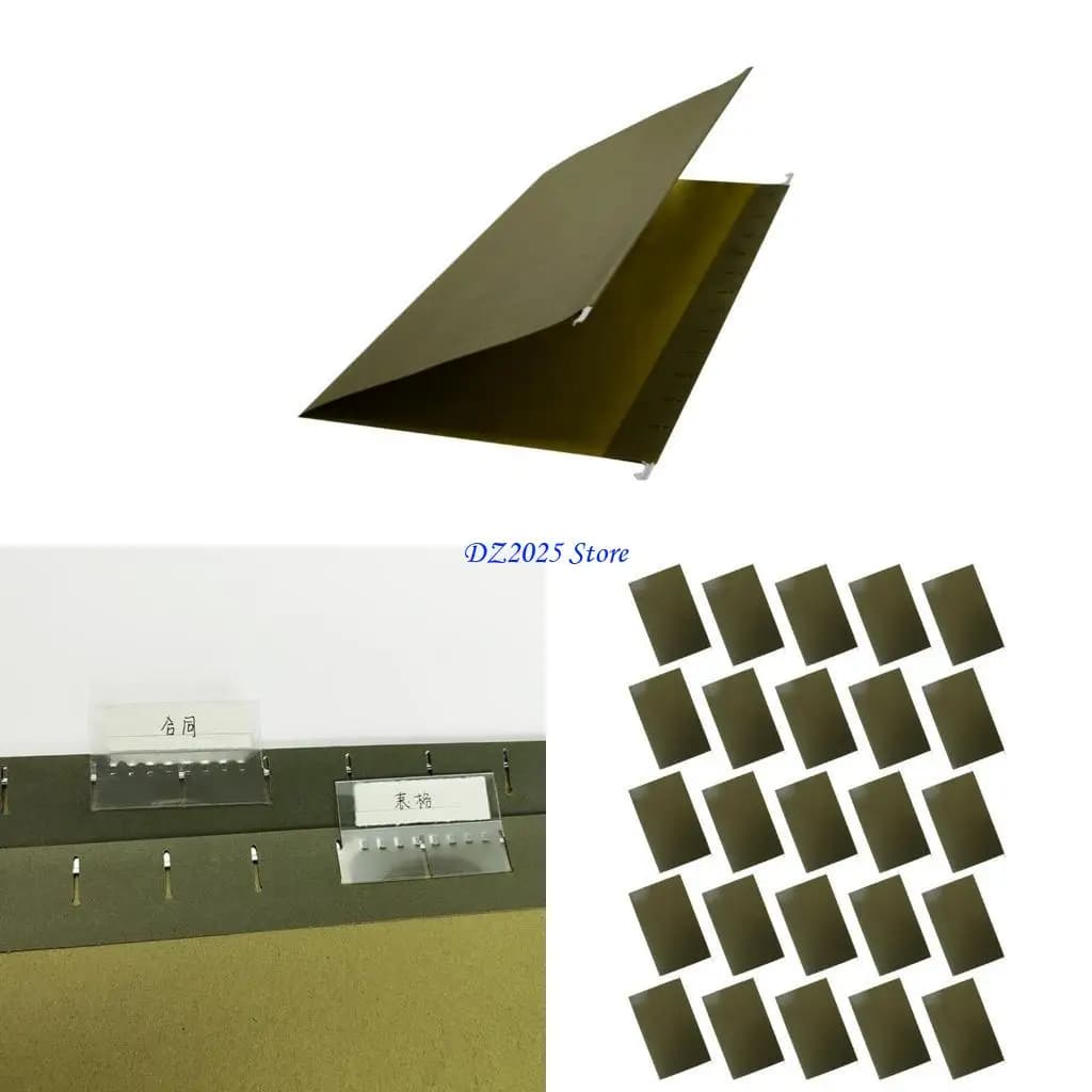 Q6RC 25pc Cartelle file sospensione, cartella carta dimensioni della lettera, cartella filettatura organizzatore per