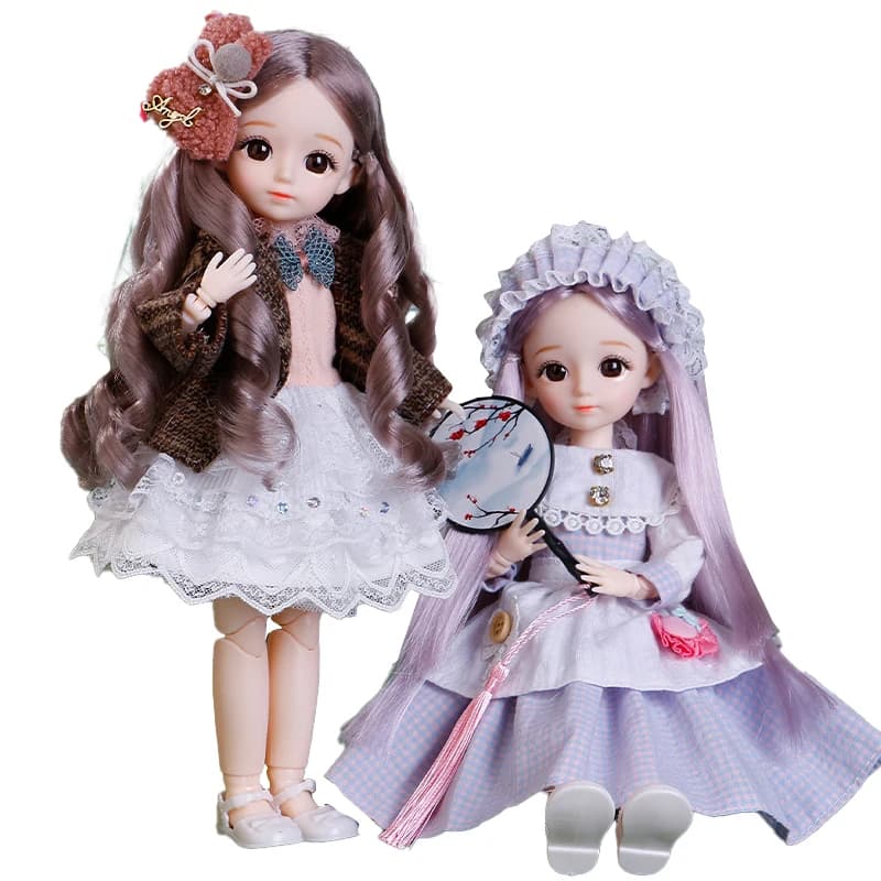 Moda 1/6 bambola Bjd o vestire vestiti accessori 30cm principessa bambola bambini bambini ragazza regalo di compleanno giocattoli