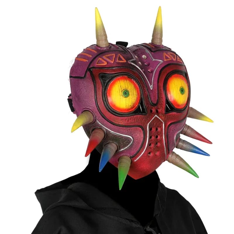 CyMajoras Funny Legend Mask New in Scary latex mask Realistic mask Halloween cosplay costume Adults