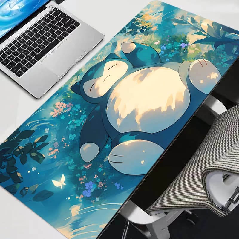 Tappetino per mouse Pokemon Pikachu Large Gamer XXL Tappetino per tastiera nuovo Tappetino per mouse da scrivania Tappetino in gomma Tapis Souris Gaming Notbook Mousepad