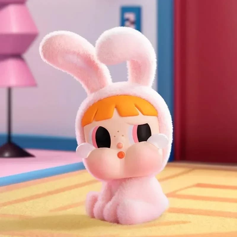 POP MART CRYBABY X Powerpuff Girls Series Blind Box Toys Kawaii Anime Action Figure Sorpresa Mistero Box Bambole Ragazze Regalo