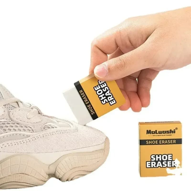 1pz Gomma per Pulizia Scarpe, Cura Sneakers, Pulitore per Pelle Scamosciata, Nuova Gomma Pulitrice per Scarpe e Stivali, Spazzola per Scarpe