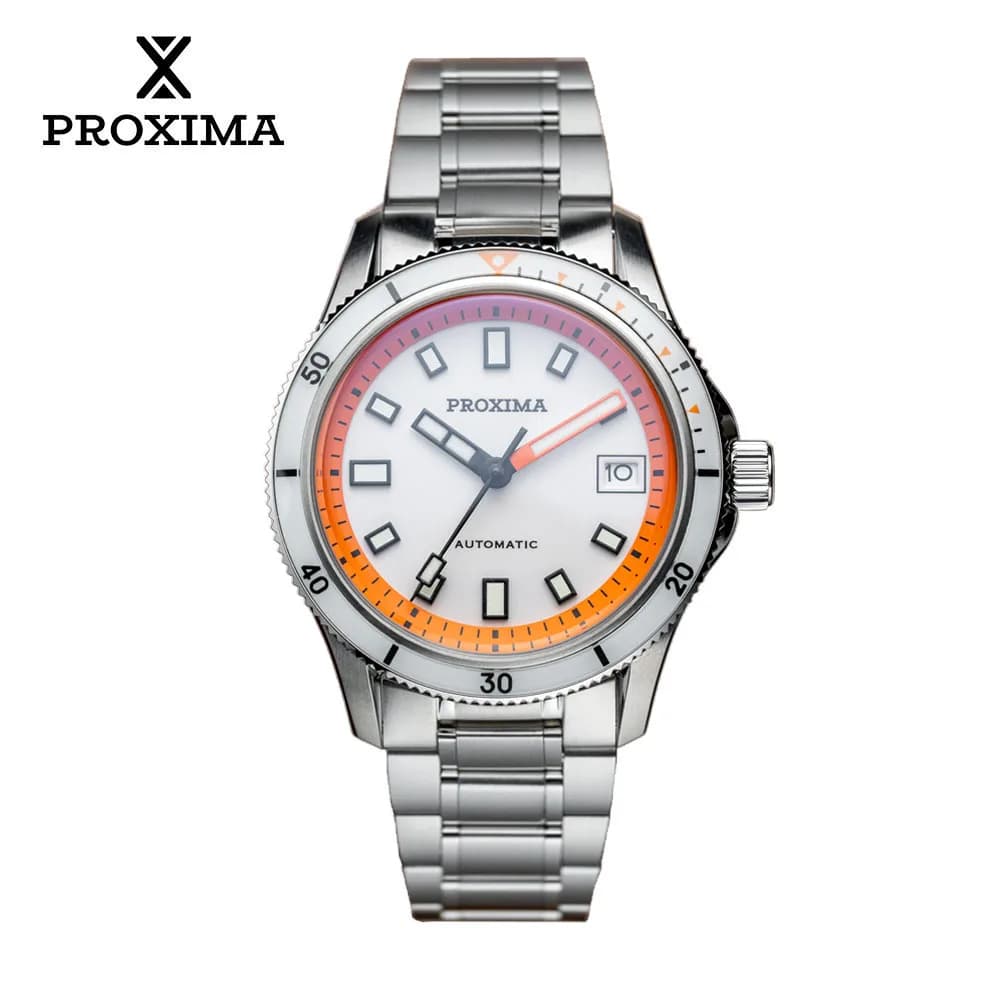 Proxima PX1738 Men's Watch Luxury Full Luminous Glazed Dial 39mm Diving Watch Automatic Waterproof 100m 2025 New