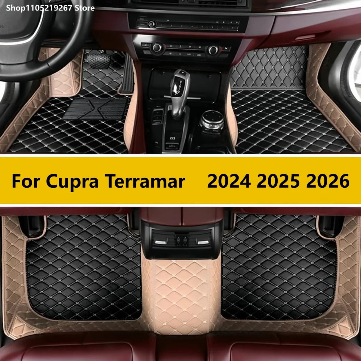Car Mat for Cupra Terramar 2024 2025 2026 Car Mat Interior accessories