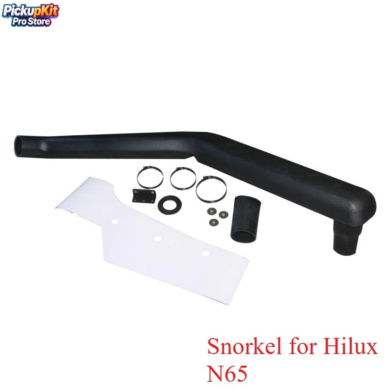 Snorkel in acciaio inossidabile 304 per tubo di aspirazione per trampoliere fuoristrada Hilux N65 a prova di acqua/polvere