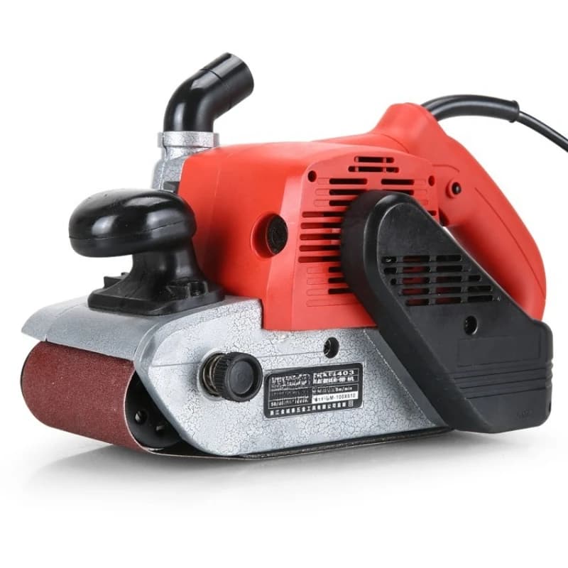 Tank 4 inch high-power belt sander, portable sanding and polishing machine, flat plate sander, woodworking