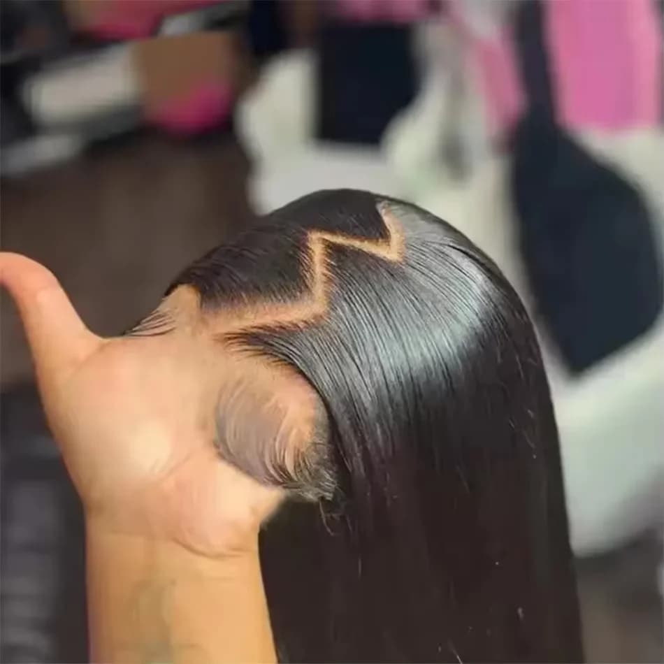 5x5 Glueless Wigs Human Hair Wear and Go Straight Lace Front Wig 4x4 HD Transparent Pre Cut Lace Frontal Wigs for Women