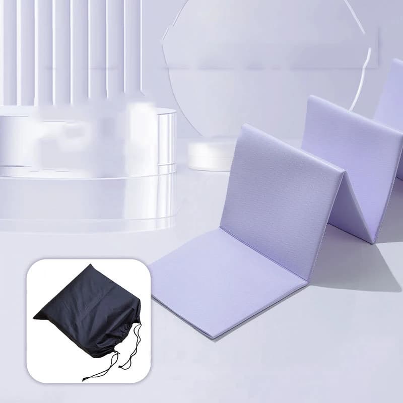Tappetino da yoga pieghevole Tappetino sportivo portatile antiscivolo impermeabile resistente alla pressione per esercizi di danza all'aperto Fitness Yoga 2025 Nuovo