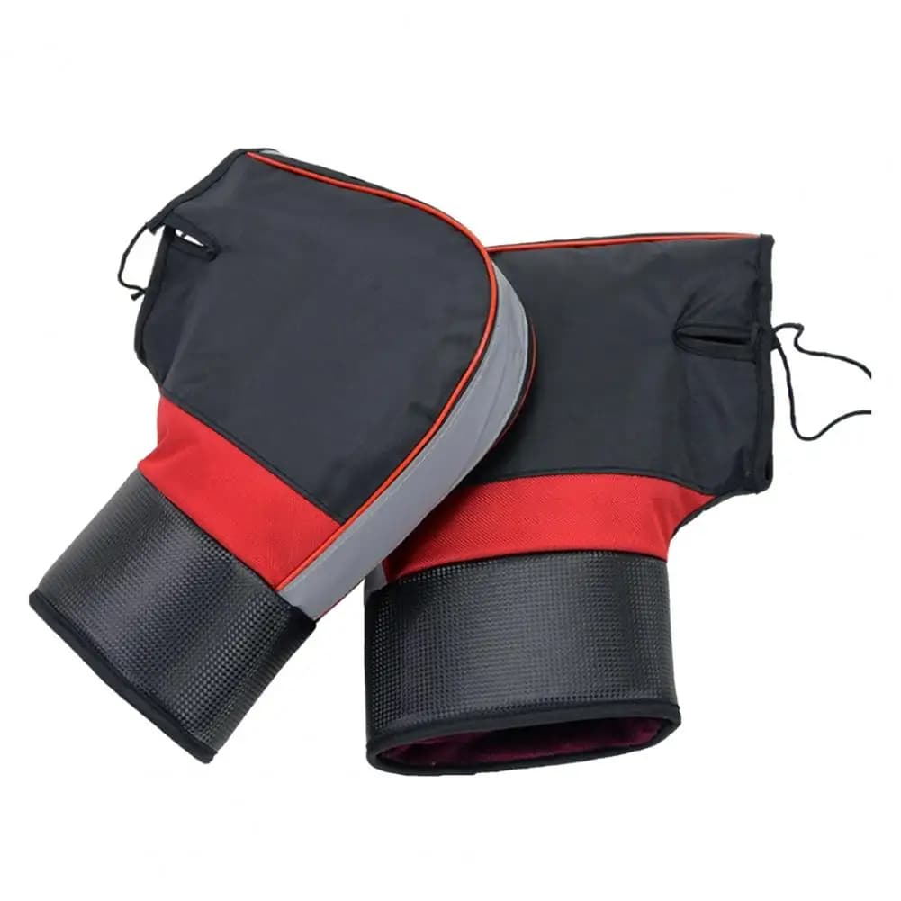 Waterproof Motorcycle Gloves Windproof motorcycle dumbbell gloves with reflective stripes for winter driving for rain proof