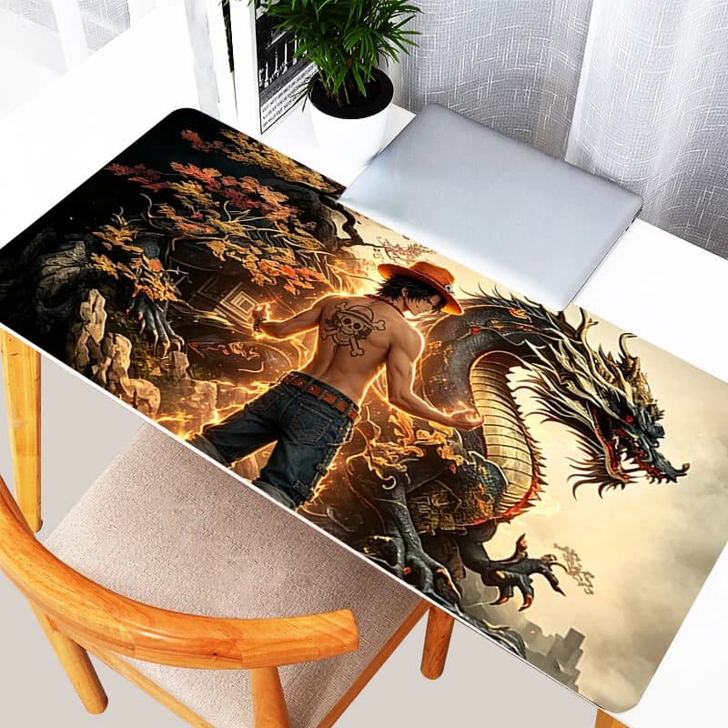 Mouse Pads Gaming Accessories alfombrilla Computer Mouse Mat one piece E-sports Anime Desk Mat Cool Keyboard Pad Gamer Mousepad