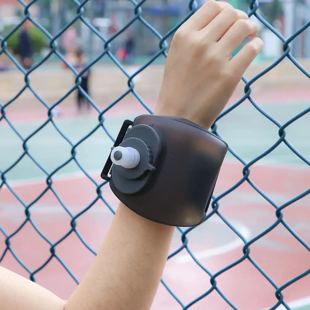 Borraccia Sportiva da Polso Termoisolante Portatile per Fitness, Palestra, Corsa, Escursionismo, Basket, Picnic