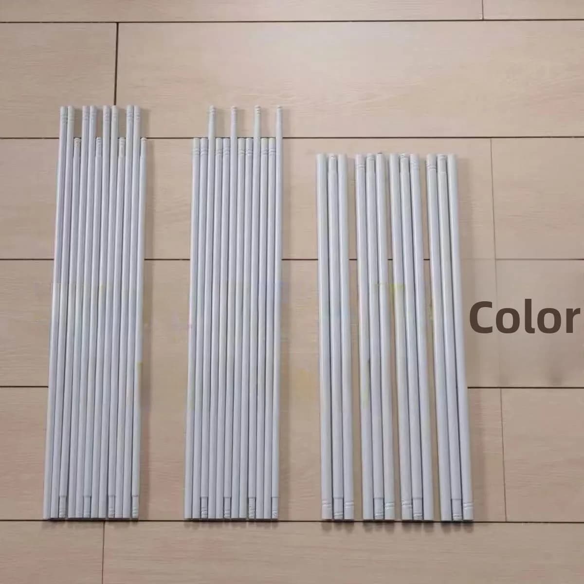 Sturdy Bed Curtain Mosquito Net Stand Iron Painted Expandable Pole for Dormitory Universal Compatibility Nylon Material