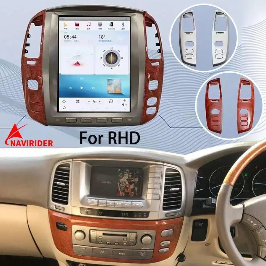 For Lexus LX470 2005 Screen Android Radio GPS Stereo For Toyta Land Crueser 100 LC100 Autoradio Carplay Video Multimedia