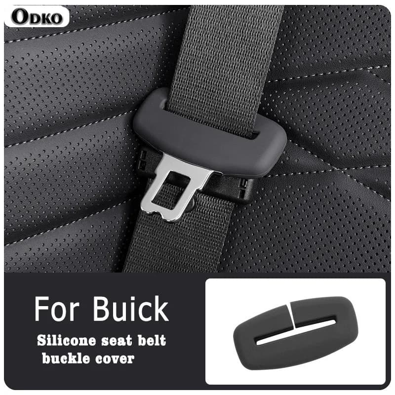 Per Buick Excelle Velite7 Accessori interni 2/4 pezzi Rivestimento protettivo in silicone per cintura di sicurezza per auto