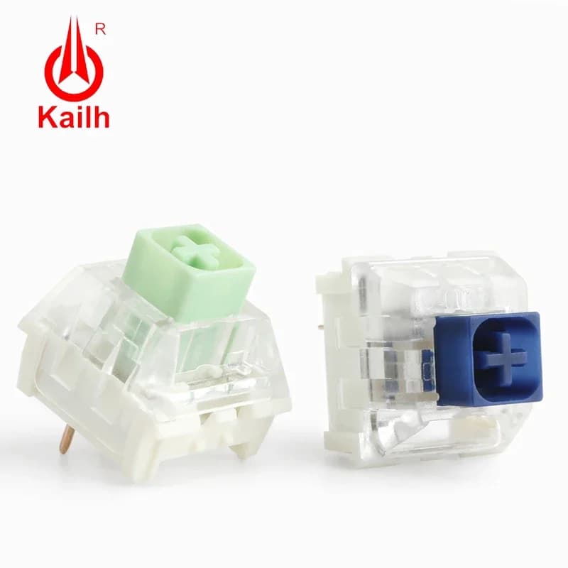 Kailh Box Jade Navy Tastiera Interruttore Clicky Interruttori Tattili Per Tastiera Meccanica FAI DA TE SMD MX 3Pin Interruttori Personalizza Gamer PC