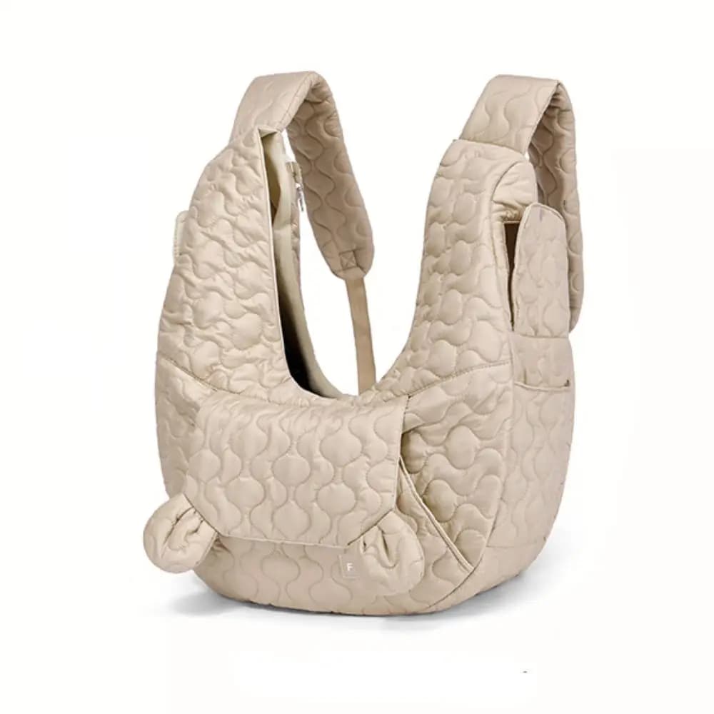Zaino Trasportino Impermeabile per Cani, Borsa a Tracolla Resistente all'Usura per Animali Domestici, Borsa a Mani Libere in Nylon per il Trasporto di Animali Domestici, per Esterni