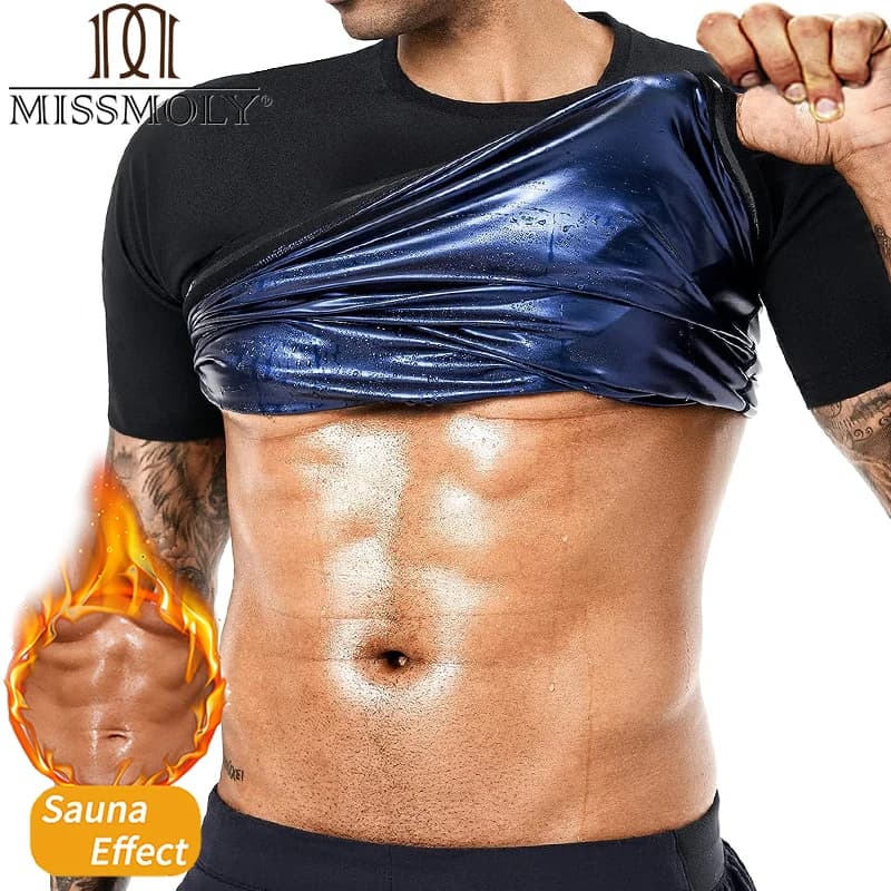 Gilet di sudore per Sauna dimagrante caldo per uomo Pullover che cattura il calore gilet per migliorare il sudore allenamento Body Shaper ridurre il peso canotte