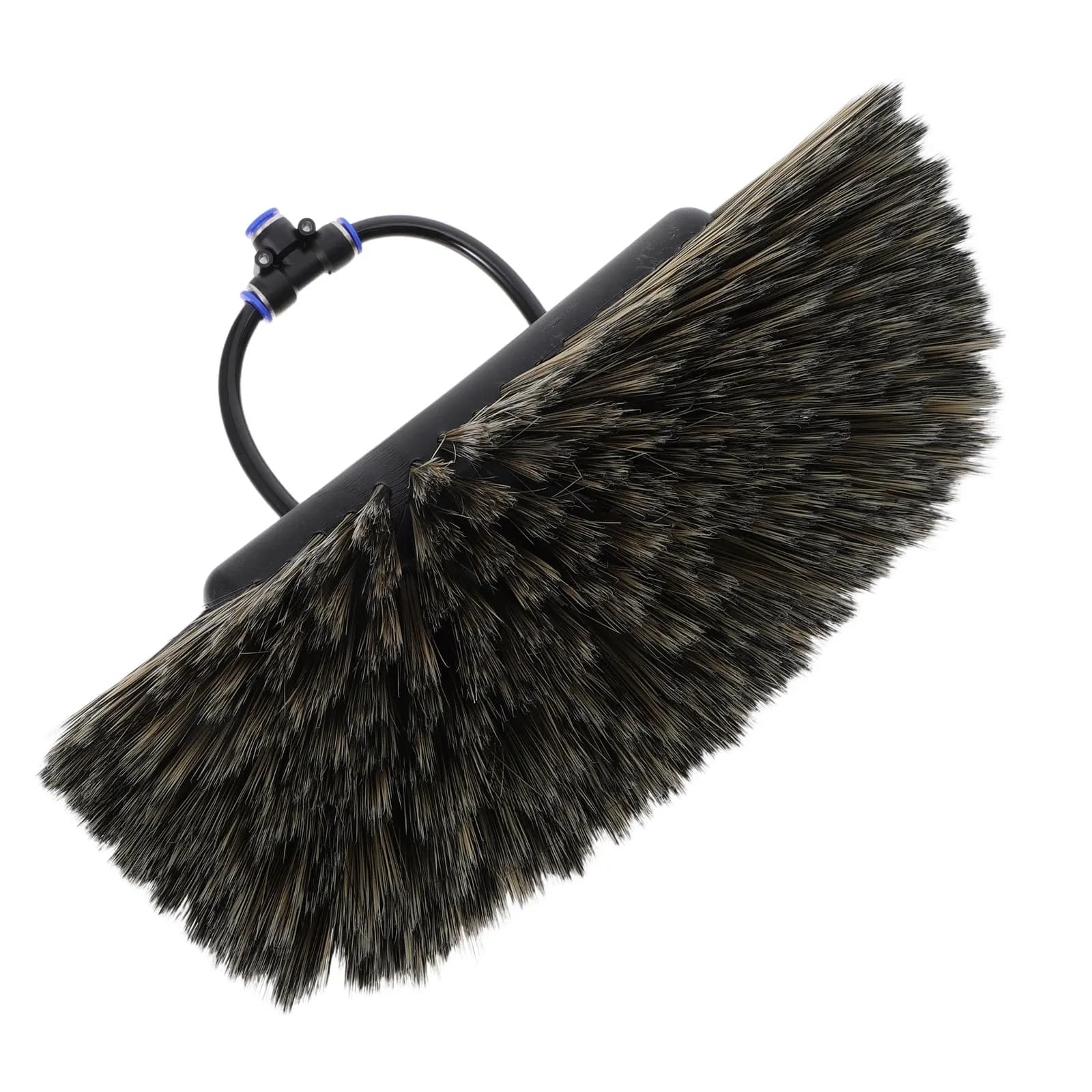 Solar Panel Cleaning Brush Head Flexible 13 Inch Replacement Tool for Photovoltaic System Maintenance Efficient Cleaning