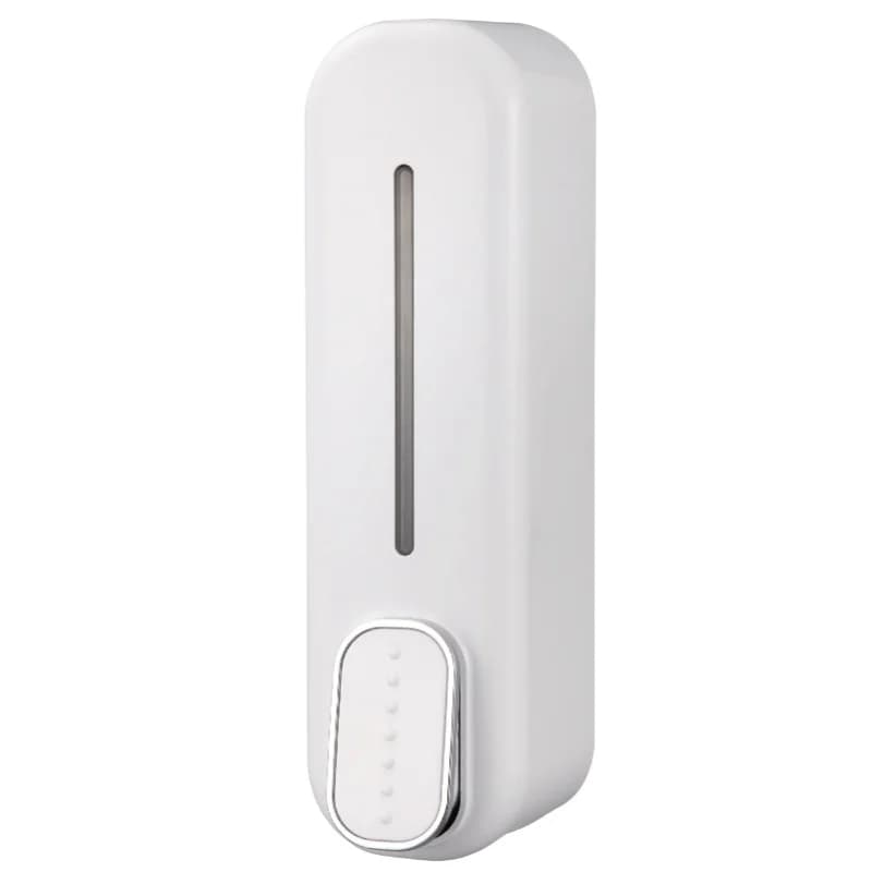 Dispenser manuale per sapone da 300 ml, contenitore per gel doccia montato a parete in ABS, per casa e hotel