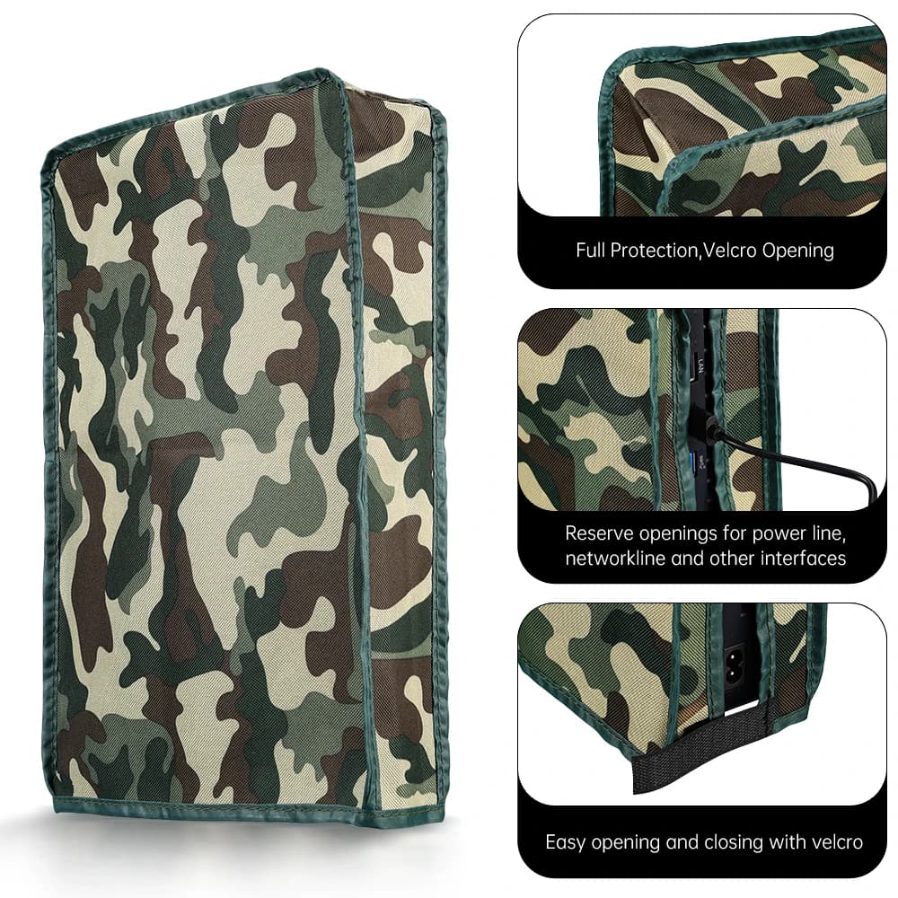 Per PS5 Slim Disc/Console digitale Custodia protettiva antipolvere antigraffio Custodia protettiva antipolvere per accessori PlayStation 5
