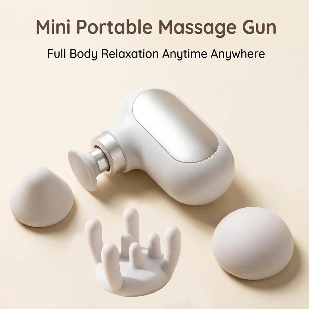 Mini Portable Pocket Massage Gun Electric Speed Adjustment Deep Tissue Muscle Relaxation Fascia Massager