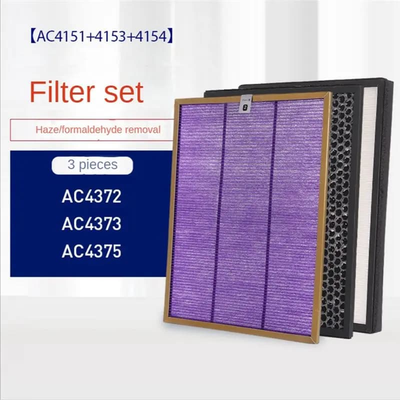 A36R Filtro primario Filtro HEPA e set di filtri a carbone attivo per parti del purificatore d'aria AC4372 AC4373 AC4375
