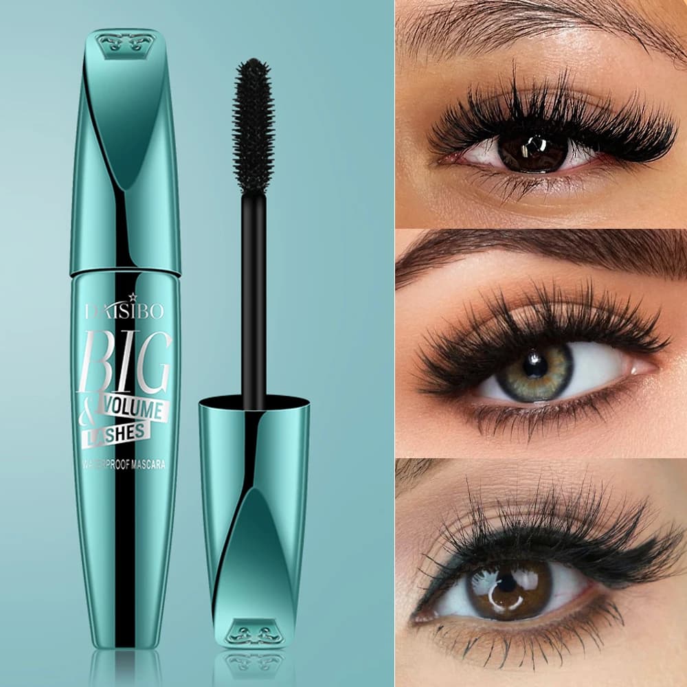 Mascara Volumizzante BIG | Luxe Waterproof, effetto curling 24 ore, resistente al sudore e alle sbavature, texture cremosa leggera per ciglia mozzafiato