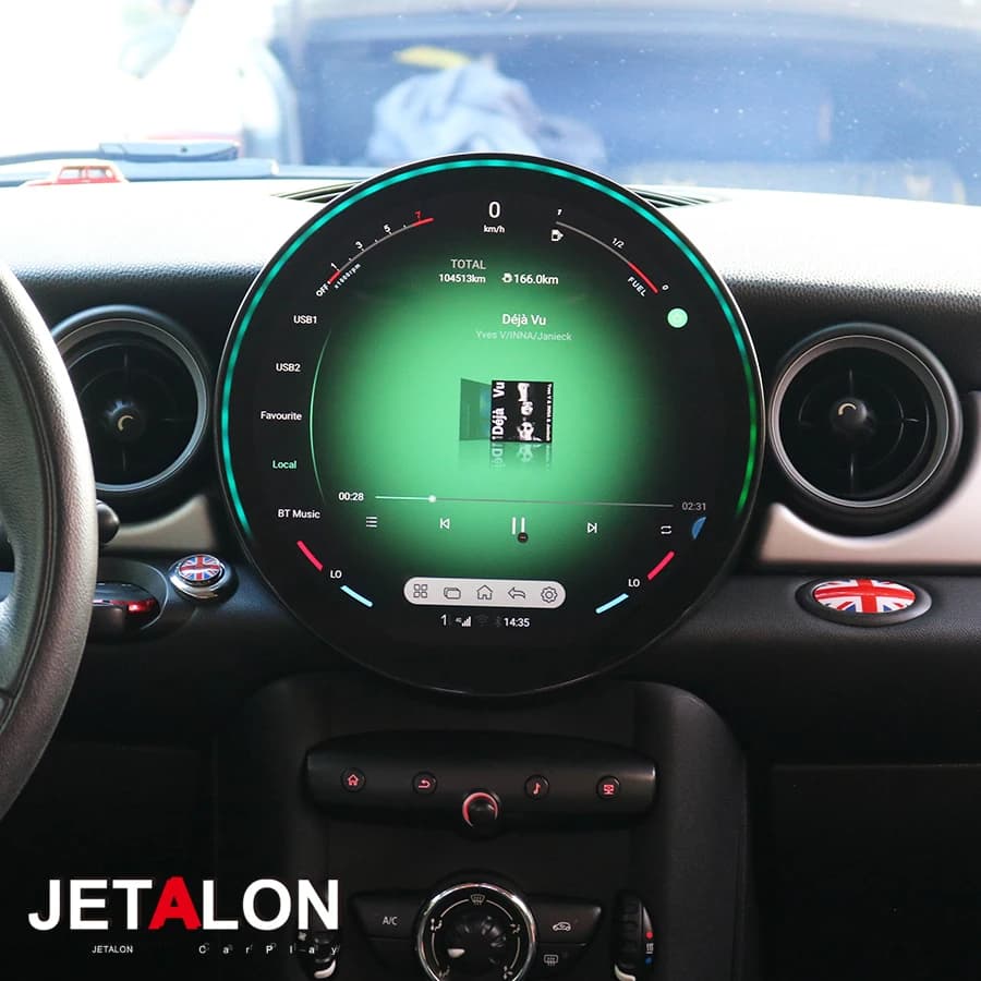11.8 "Android Touch Screen Per BMW Mini Cooper R56 R60 2007-2013 Autoradio Navigazione GPS Carplay Multimedia Video Player Auto