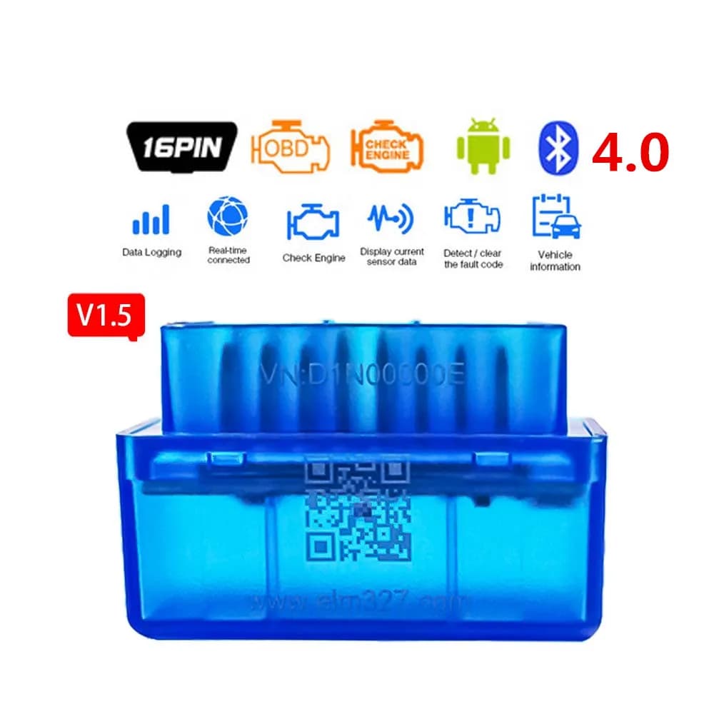 Super Bluetooth BT4.0 ELM327 V2.1 Scanner OBD2 ELM327 2.1 OBDII strumento diagnostico per Auto ELM 327 lettore di codici per IOS/Android/PC