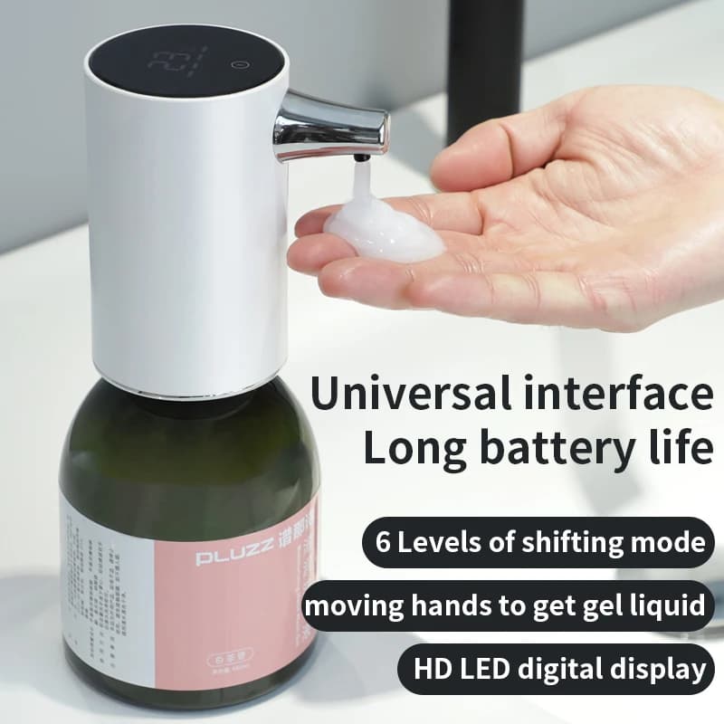 Nuovo Dispenser di sapone Gel intelligente senza contatto automatico a induzione lavatrice a mano detergente Gel doccia Shampoo Hotel bagno di casa