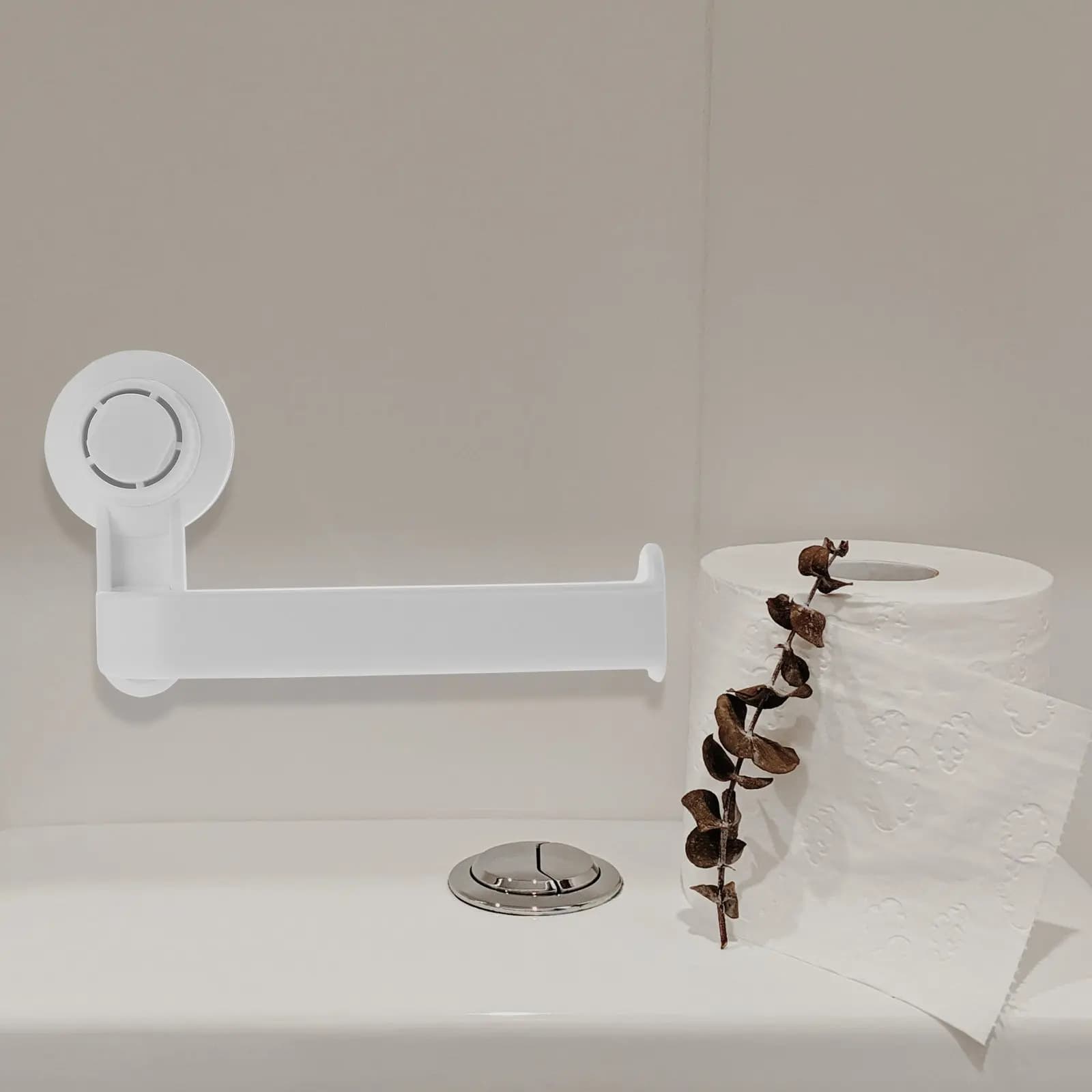 Portarotolo da Parete Resistente alla Ruggine, Porta Carta Igienica Moderno, Accessori per Bagno e Cucina, Salvaspazio