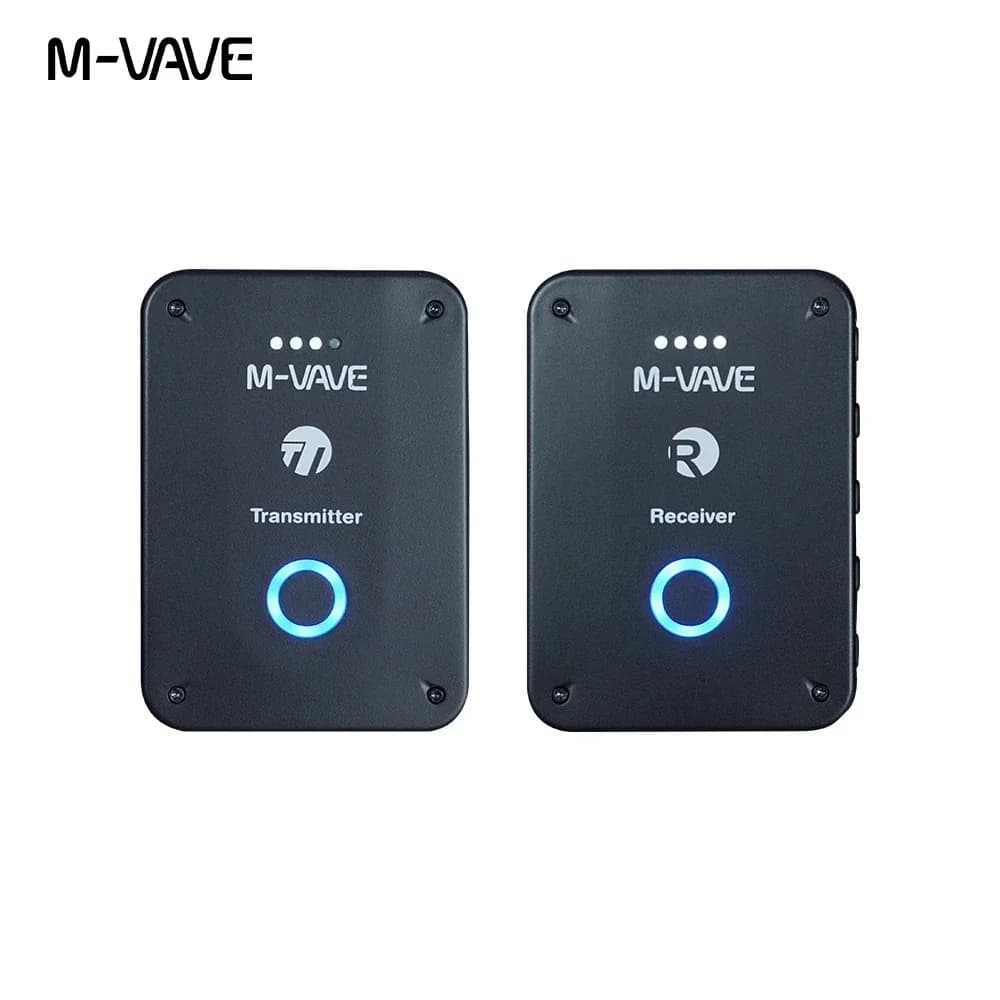 M-VAVE WP-9 2.4G rechargeable wireless earphone transmitter receiver with volume support Single mute stereo function
