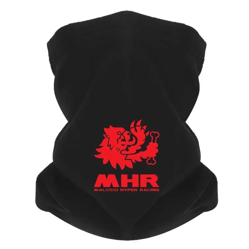 Lion holding bone emblem racing Men Windproof Scarf Mask Neck Gaiter Hat Women cap Headgear Outdoor Keep Warm Winter Multifuncti