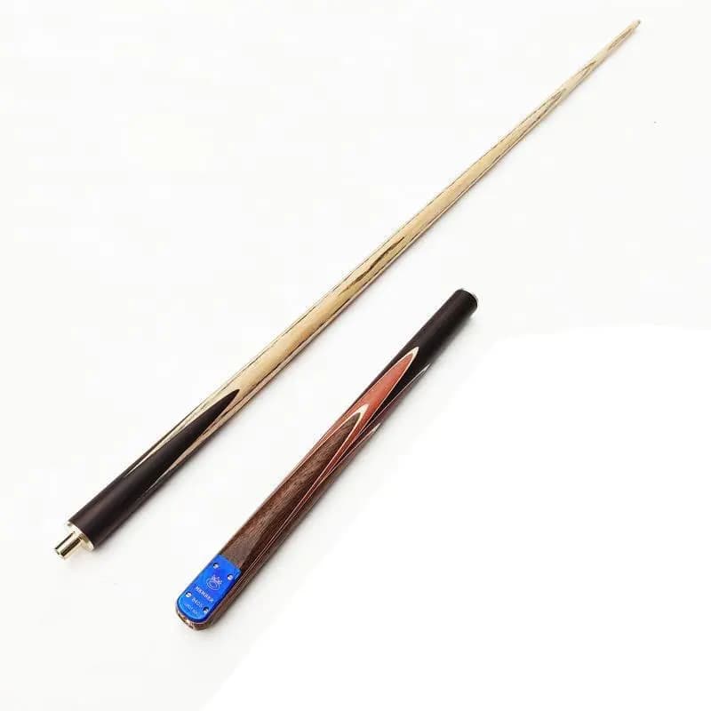 Prodotto di successo: Stecca da biliardo originale OMIN Mystery Blue Label con punta piccola da 10 mm, nera, per biliardo americano, snooker e palle cinesi