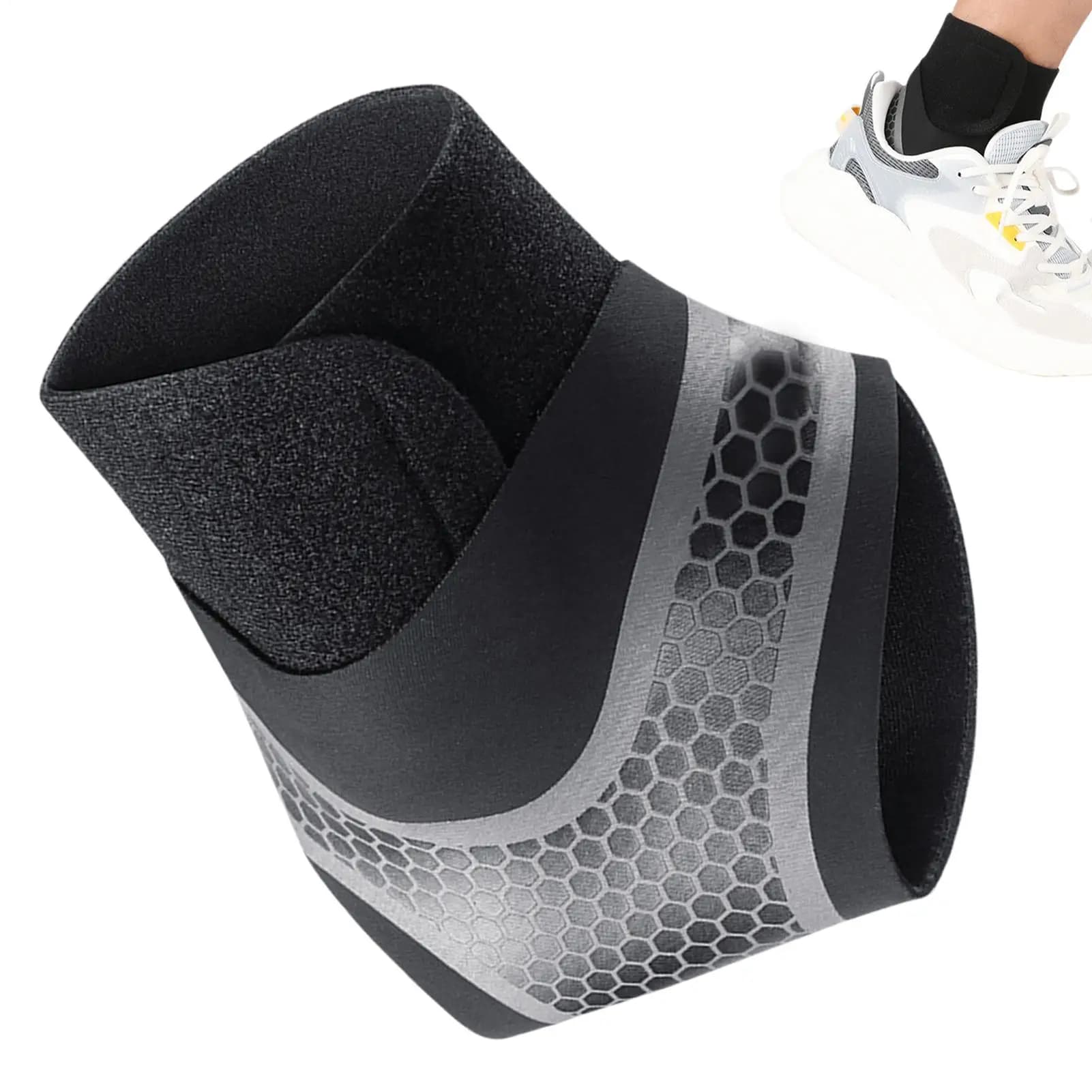 Tutore per caviglia per donna Supporto stabilizzatore per articolazioni debole Stabilizzatore per caviglia elastico traspirante portatile per corsa, viaggi, escursionismo