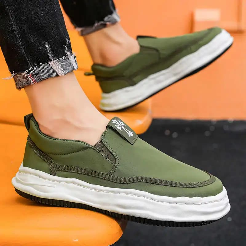 Mocassini Sportivi Senza Tacco, Sneakers di Lusso da Uomo, Scarpe Vulcanizzate, Articoli Sportivi Popolari di Alta Gamma