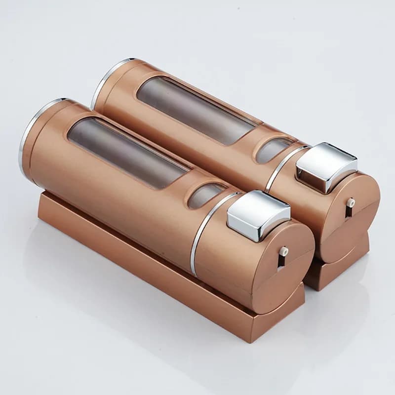 Dispenser per pompa per doccia a parete per bagno, bagno, lavaggio a mano, shampoo, sapone liquido, contenitore per gel per accessori da cucina per hotel