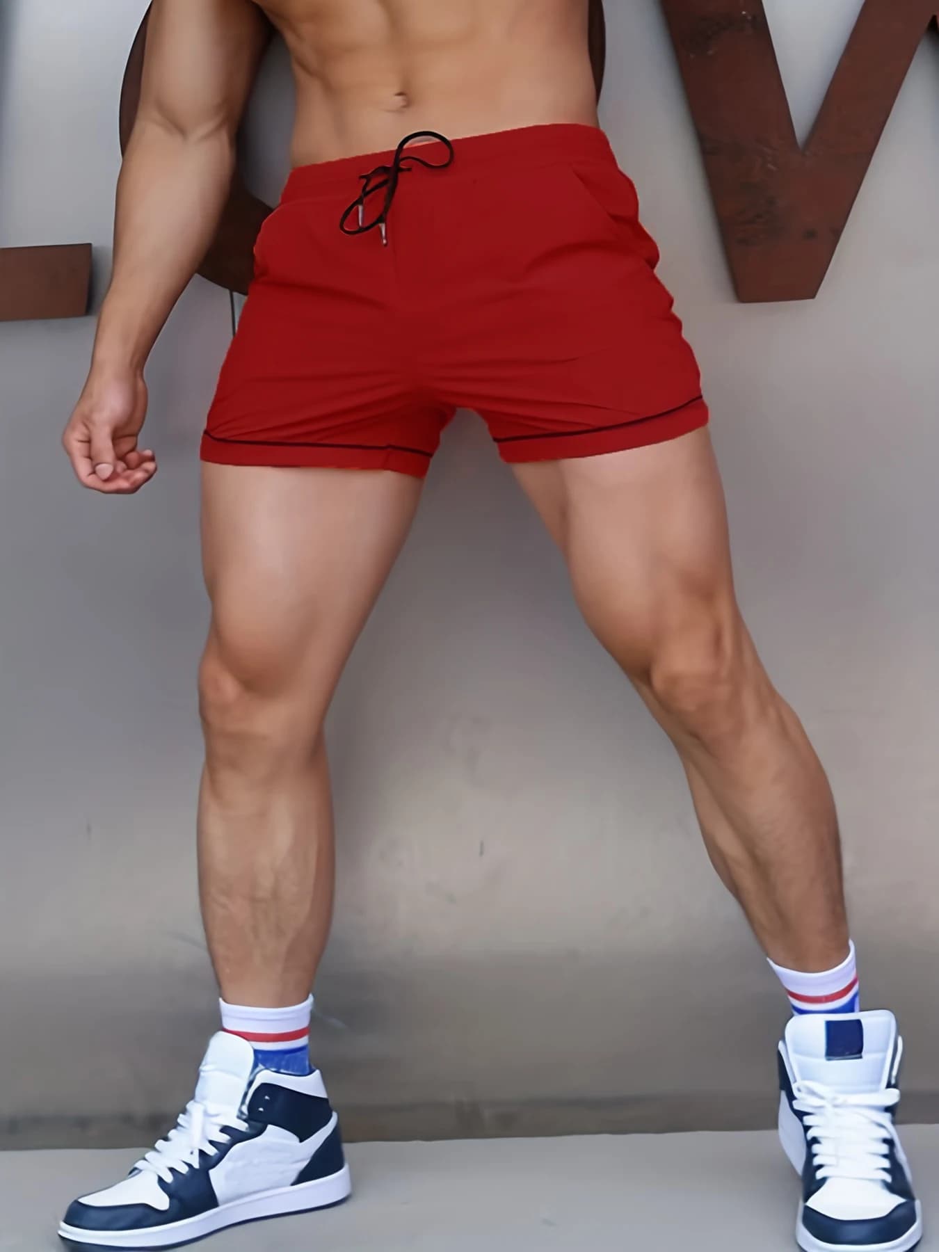 Nuovi pantaloncini sportivi da uomo, asciugatura rapida, basket, corsa, allenamento, tempo libero in spiaggia all'aperto, treEuropa e A