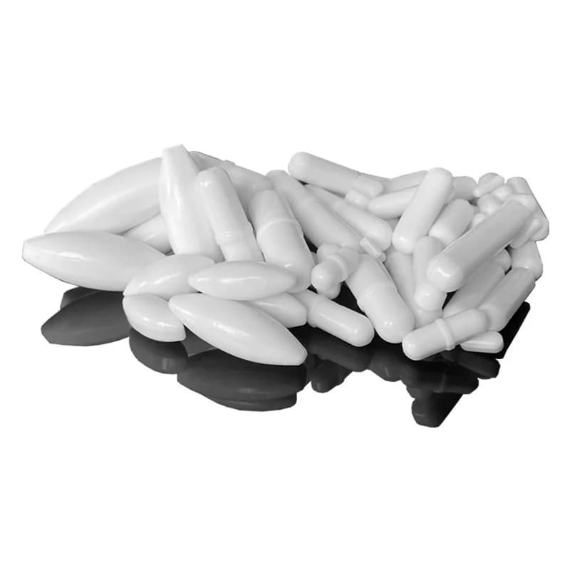Barra di agitazione magnetica in PTFE resistente alle alte temperature da laboratorio tipo A BC da 10 pz/lotto